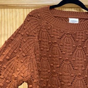 Chunky fall sweater